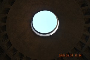 Pantheon med hullet i taket